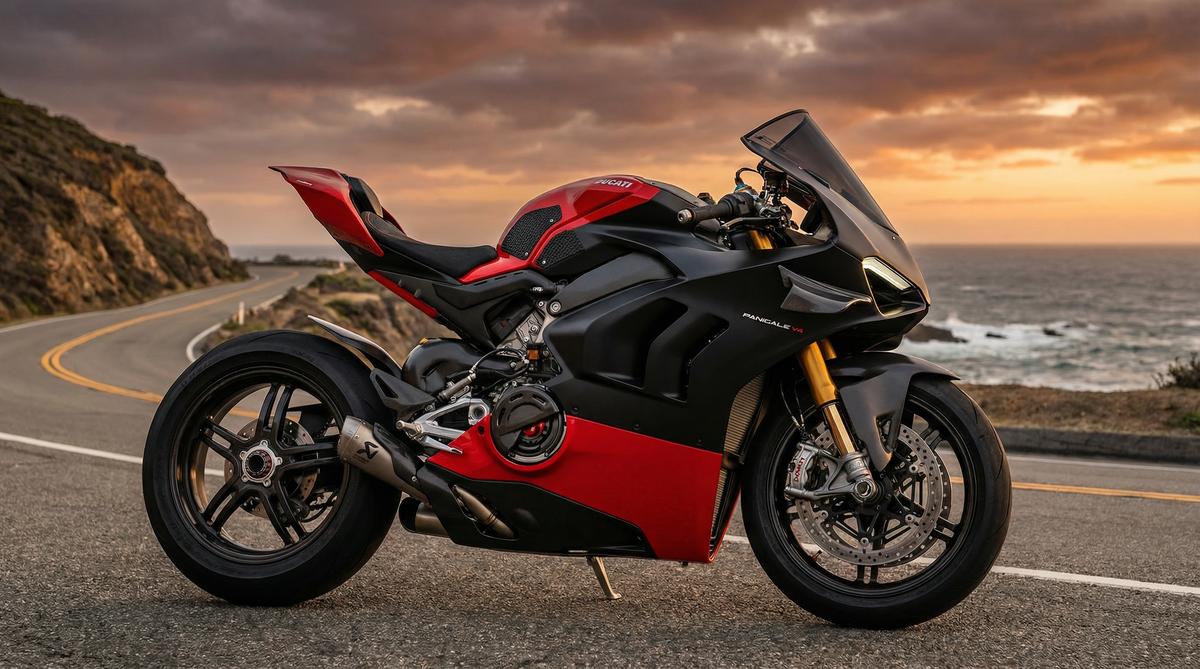 黄色仓库-杜卡迪摩托车视频